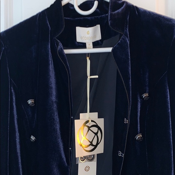 Etcetera Sapphire Blue Hamilton Jacket - Picture 3 of 3